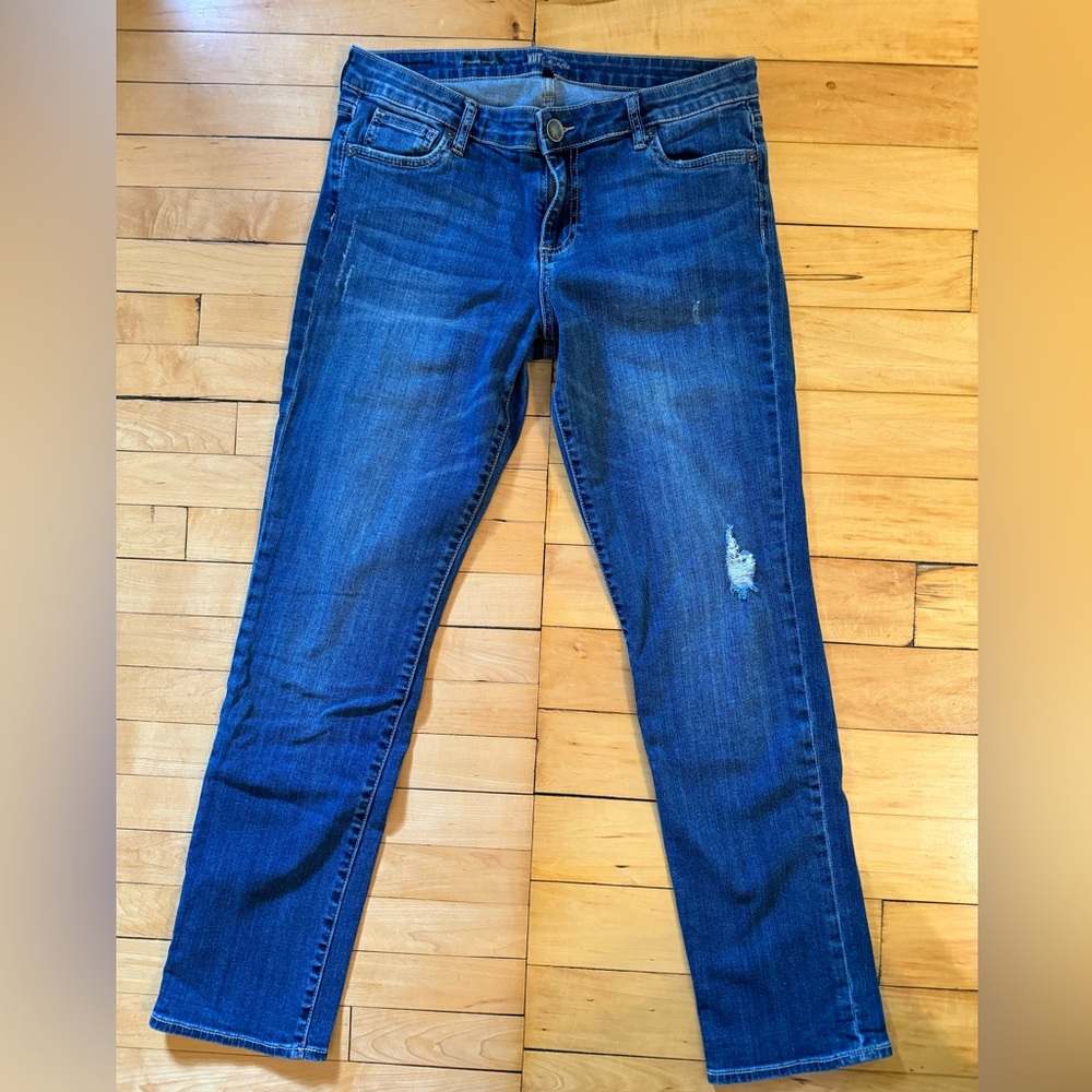 Kut from the Kloth Blue Boyfriend Jeans